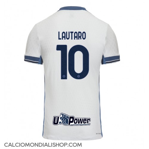 Maglie da calcio Inter Milan Lautaro Martinez #10 Seconda Maglia 2024-25 Manica Corta